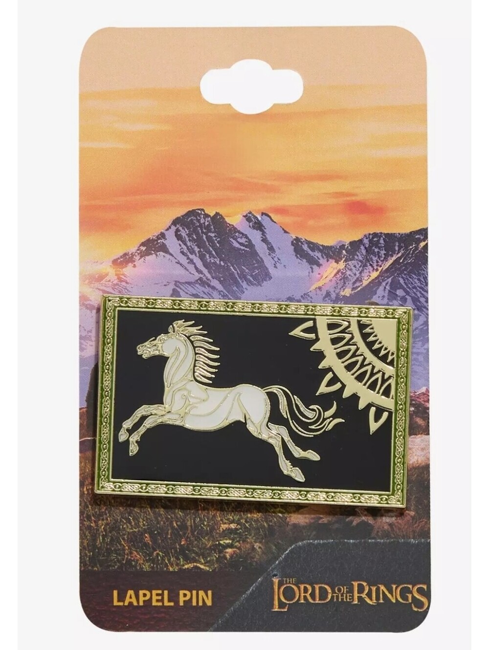 The Lord of the Rings Rohan Banner Enamel Pin